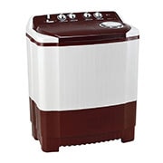 LG 8.0kg Twin Tub washing machine with Plastic Body, Roller Jet Pulsator, 3 Wash Program, WP-850RD, WP-850RD, thumbnail 3
