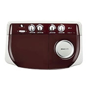 LG 8.0kg Twin Tub washing machine with Plastic Body, Roller Jet Pulsator, 3 Wash Program, WP-850RD, WP-850RD, thumbnail 7
