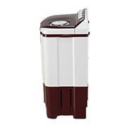 LG 8.0kg Twin Tub washing machine with Plastic Body, Roller Jet Pulsator, 3 Wash Program, WP-850RD, WP-850RD, thumbnail 9