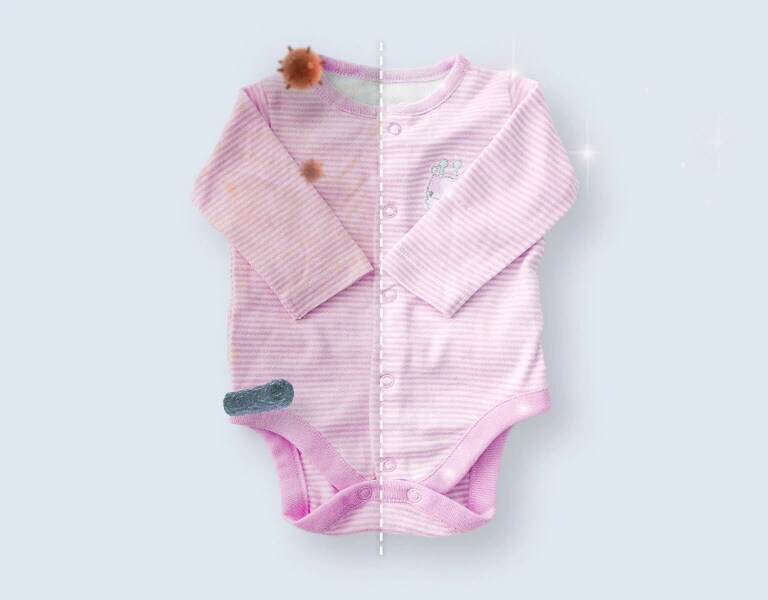 Cloth with allergen image