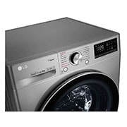 LG 8Kg Washer | AI DD | Steam™ (Allergy Care), LG F2V5PYP2T 8 kg Top Persmpective, F2V5PYP2T, thumbnail 7