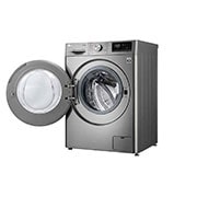 LG 8Kg Washer | AI DD | Steam™ (Allergy Care),  LG F2V5PYP2T 8 kg Right View Open, F2V5PYP2T, thumbnail 12