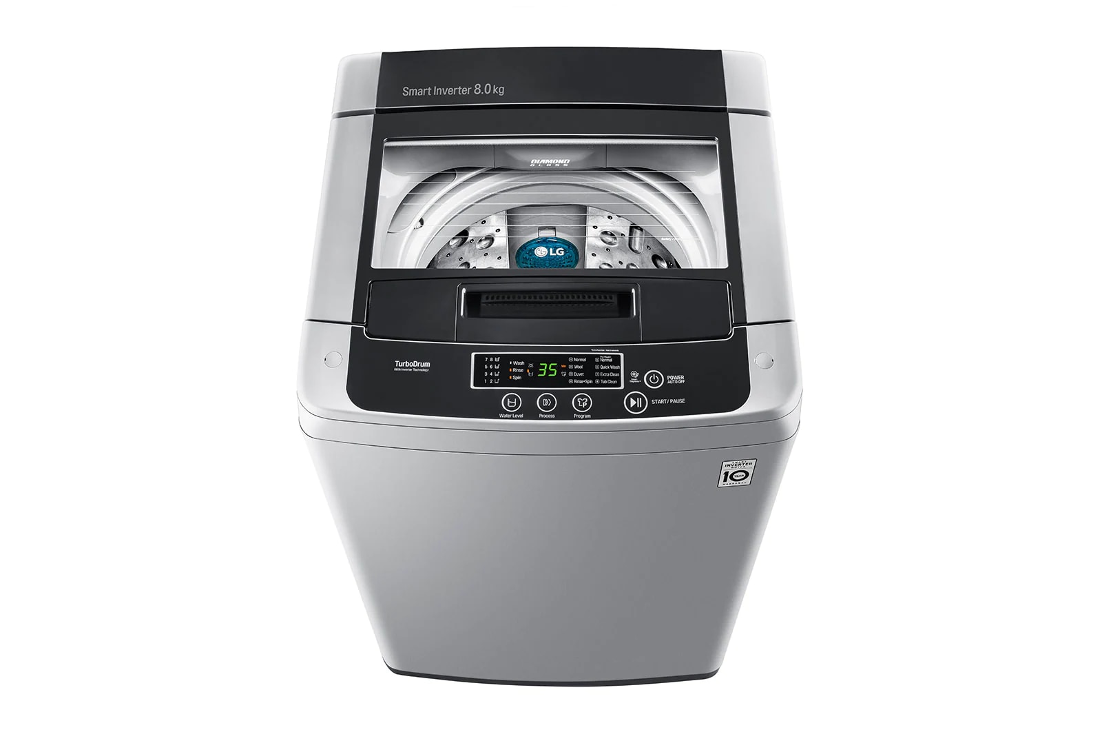 LG 8kg, Smart Inverter Top Load Washing Machine LG Africa