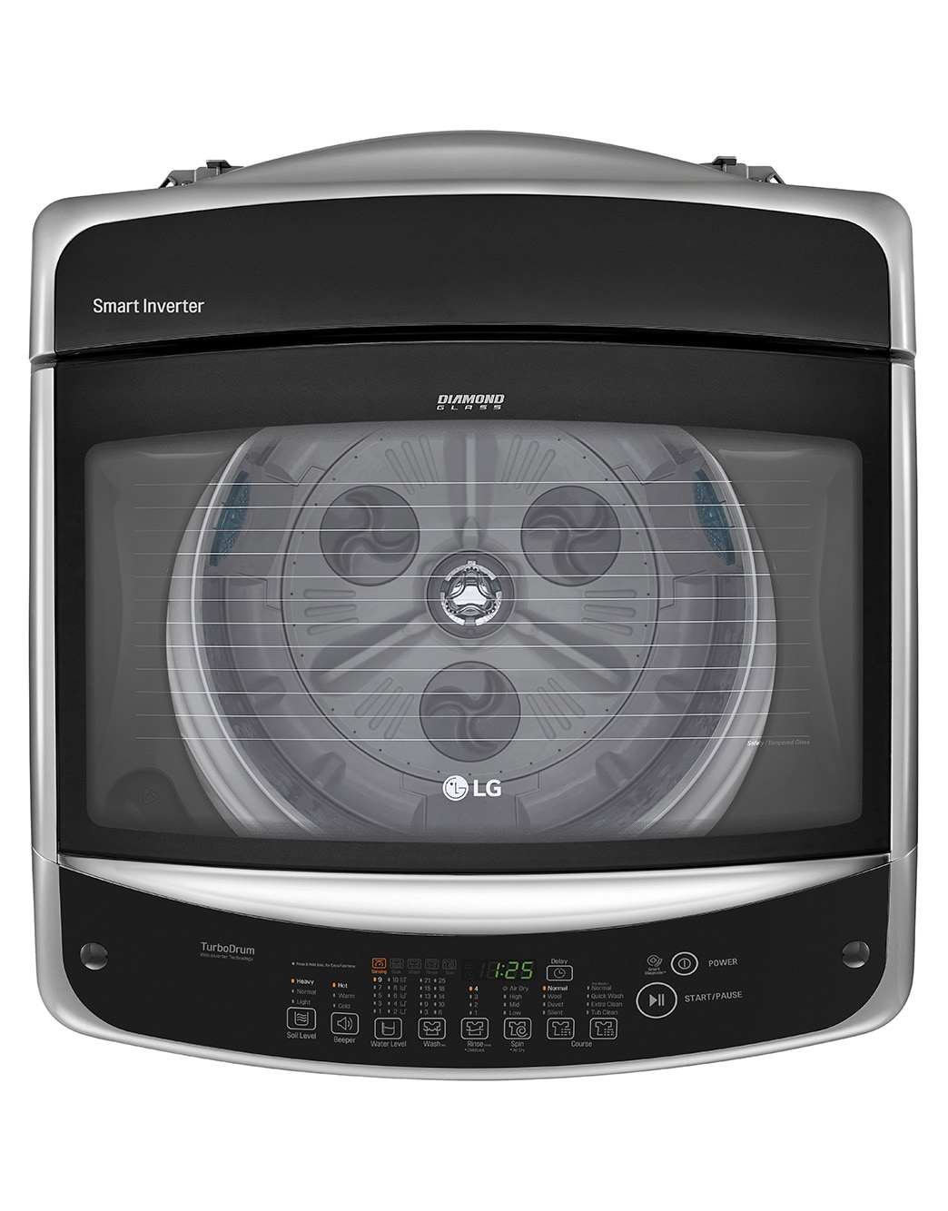 LG 16KG Top Load Washing Machine T1666NEHT2B LG Africa