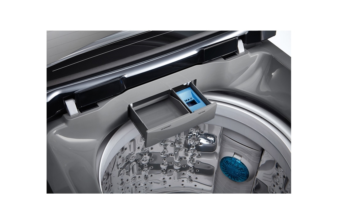 LG 16KG Top Load Washing Machine with Smart Inverter Control, drum detail, T1666NEHT2B, thumbnail 6