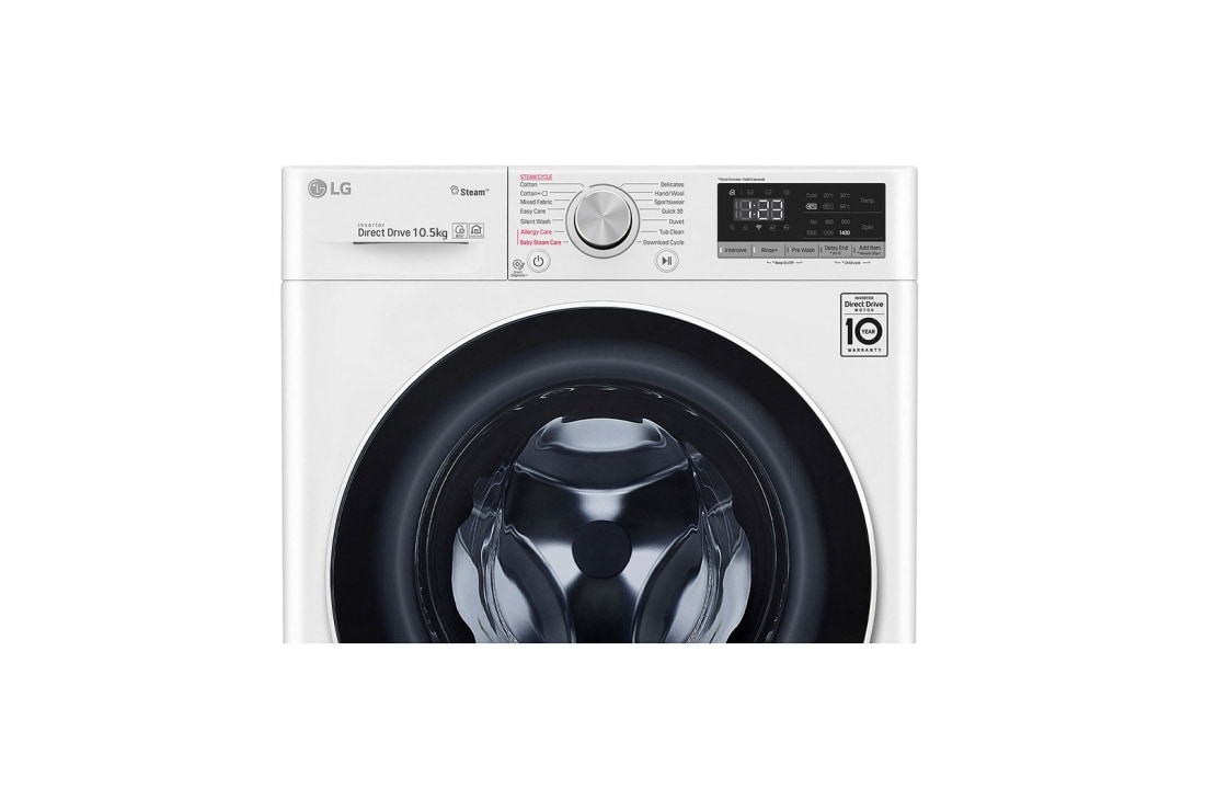 LG 10.5Kg Washer AI DD Steam Allergy Care LG Africa