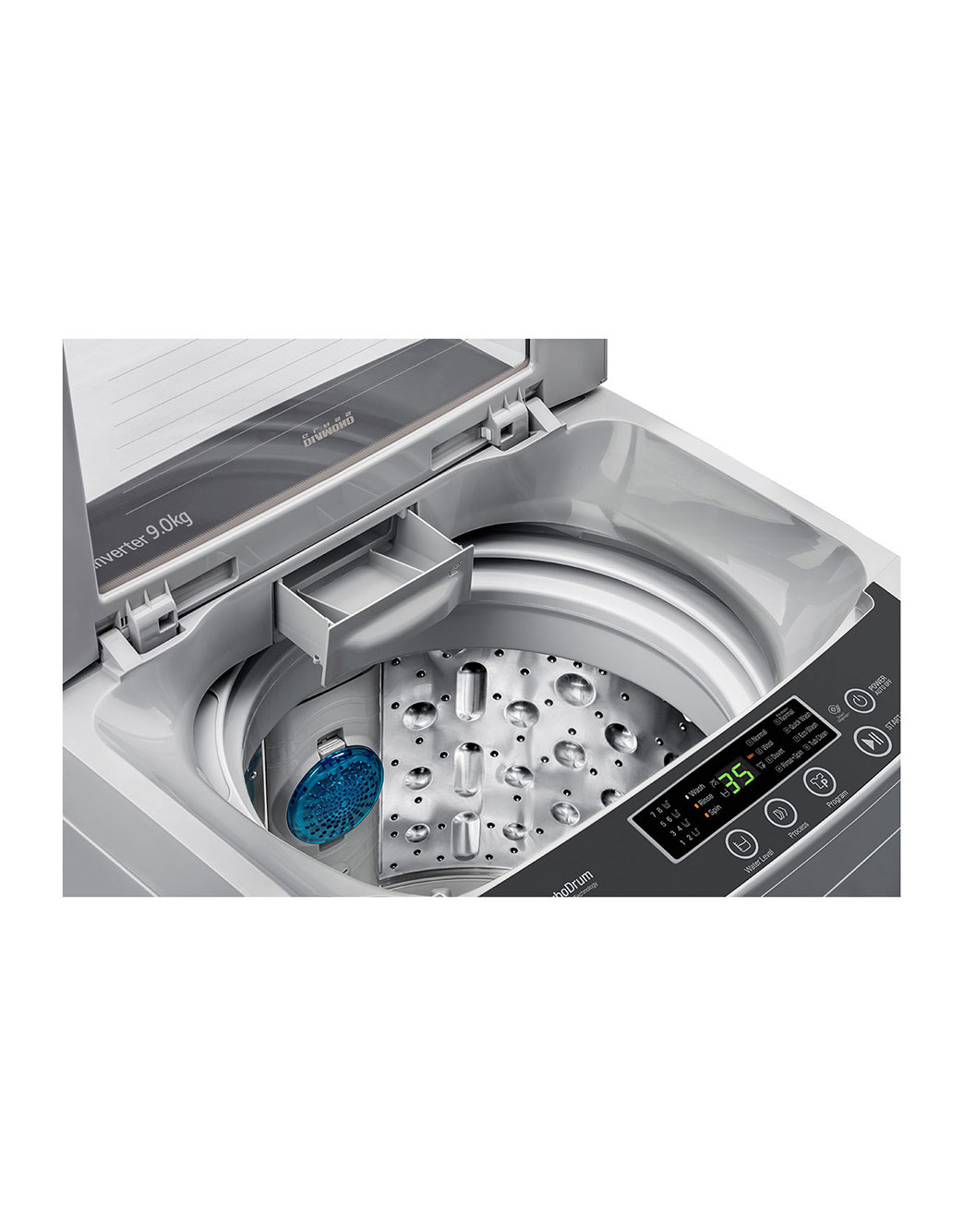 LG 9KG Top Load Washer T9585NDHVH LG Africa