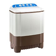 LG 7kg Roller Jet Pulsator, Dark Blue Washing Machine, WP-710RD, WP-810RD, thumbnail 3