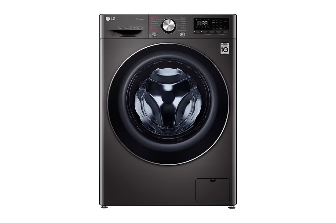 LG Vivace Washer, 10 Kg, Bigger Capacity, AI DD™, Steam+™, ThinQ™, F4V3RYP6JE, F4V3RYP6JE