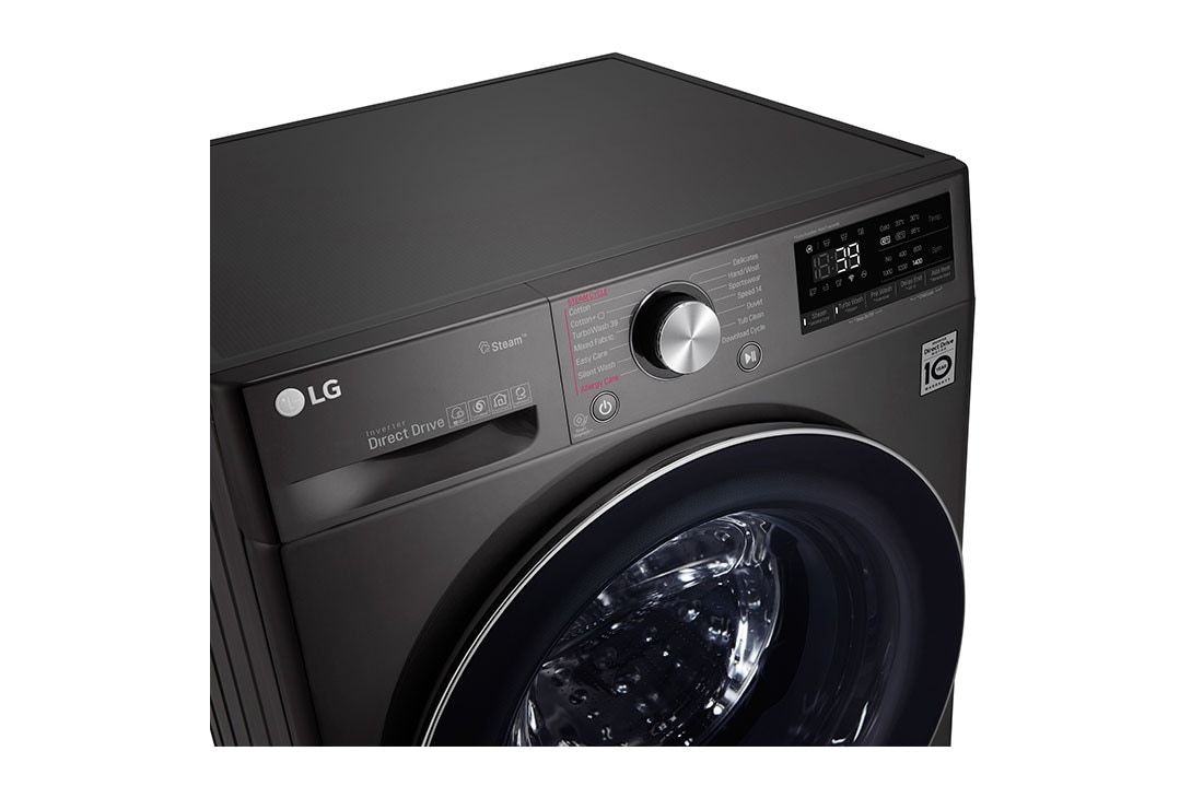 LG Vivace Washer, 10 Kg, Bigger Capacity, AI DD™, Steam+™, ThinQ™, F4V3RYP6JE, F4V3RYP6JE, thumbnail 4