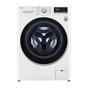 LG 10.5/7 Kg Front Load Washing Machine, F4V5RGP0W - Front View, F4V5RGP0W, thumbnail 1