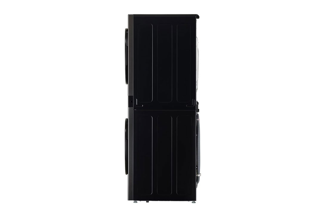 LG 13/10kg LG WashTower™ with Centre Control™, Black Steel color, Right side close door view, WT1310RH, thumbnail 8