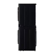 LG 13/10kg LG WashTower™ with Centre Control™, Black Steel color, Right side close door view, WT1310RH, thumbnail 8