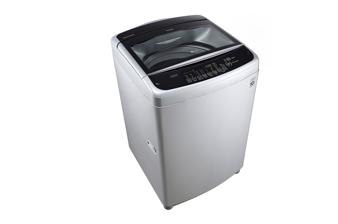 LG 13kg Smart Inverter Top Load Washing Machine, Top Left Perspective 15degree  View, T1385NEHTG, thumbnail 8