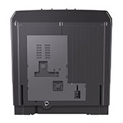 LG 15Kg Semi Automatic Twin Tub, Washing Machine, Roller Jet Pulsator + Soak, Middle Black, back, P1561RWN9T, thumbnail 13