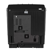 LG 7Kg Semi Automatic Twin Tub Washing Machine, Roller Jet Pulsator + Soak, Full Black, back, P861RON9T, thumbnail 10