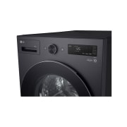 LG Washer Dryer Combo 20/10kg, Direct Drive Motor, Smart Diagnosis, Essence Graphite Color, KnobWindowDisplayDetail2, F0Z8DRP24, thumbnail 9