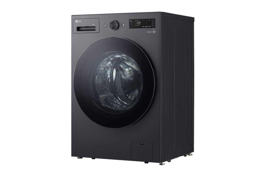 LG Washer Dryer Combo 15/8kg, Direct Drive Motor, Smart Diagnosis, Essence Graphite Color, RightSide, F0Z6DRP249, thumbnail 14