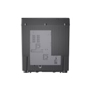 LG 8KG Twin Tub Washer, Close up of LG logo and top edge design on the twin tub washer showing refined exterior finish., P800R3AGNC, thumbnail 14
