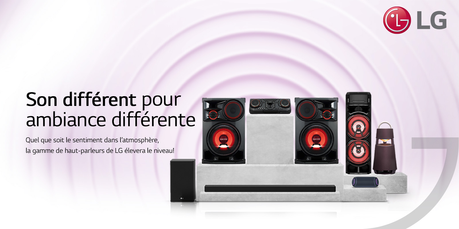 Audio systemes LG