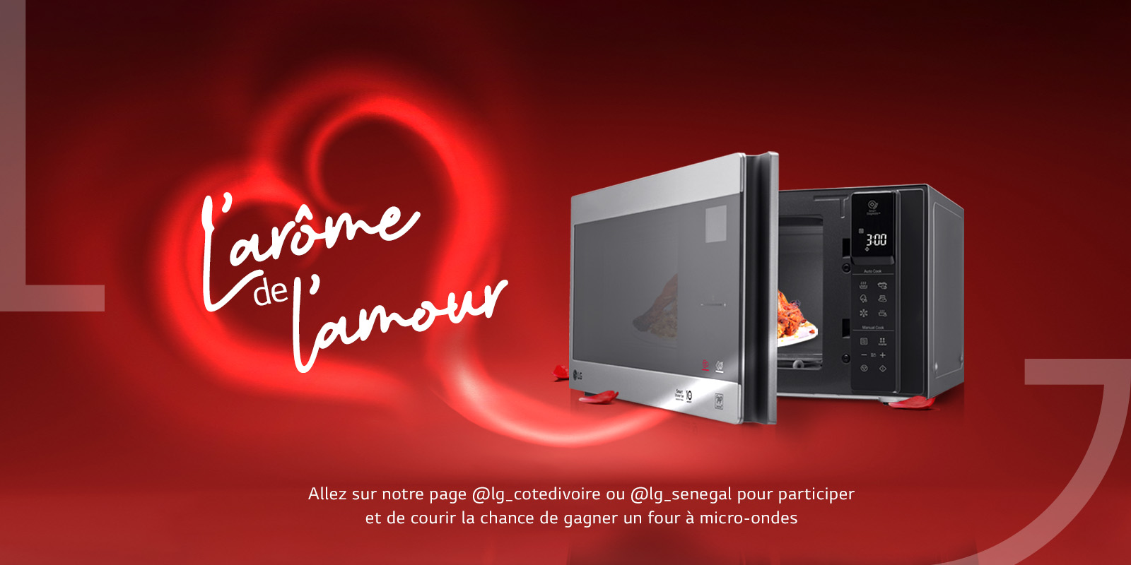 Le fours à micro-ondes LG
