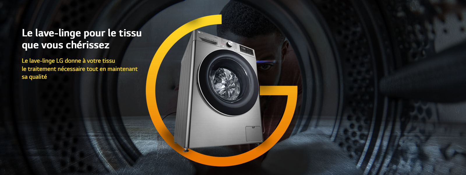 Un lave-linge de LG