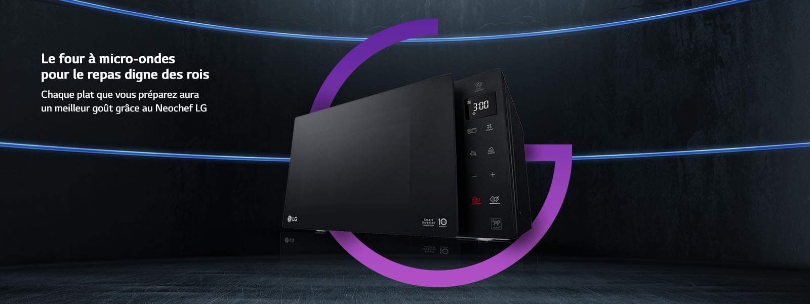 Le micro-onde NeoChef de LG