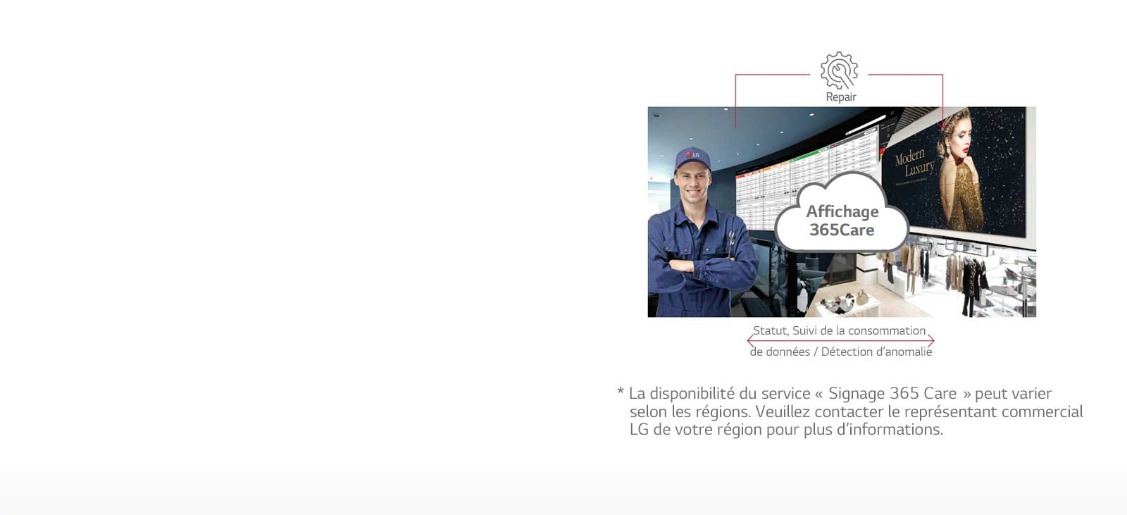 Service d’entretien en temps réel1