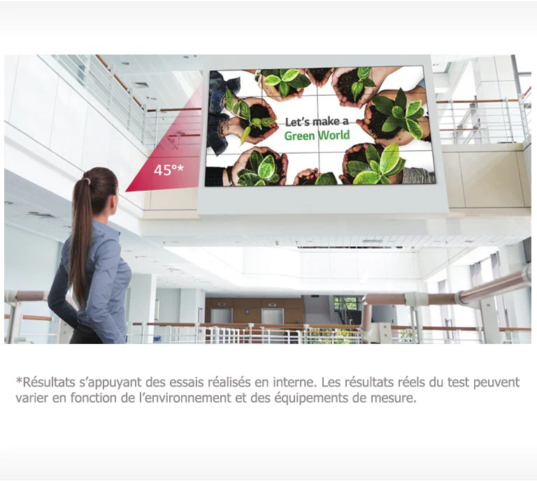 Angle de vision plus important2