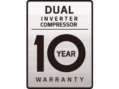 10 year warranty logo.