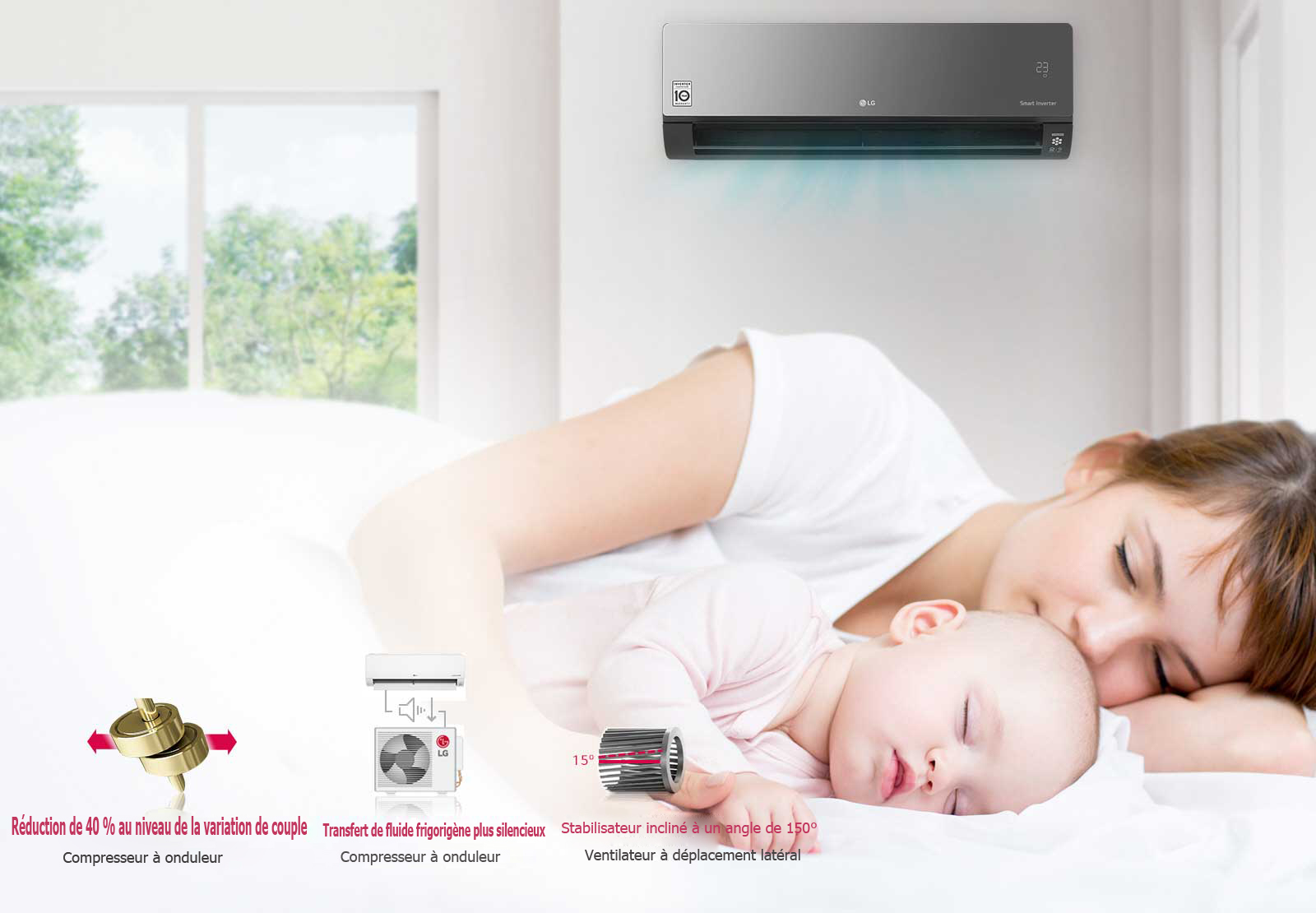 Climatiseur LG silencieux
