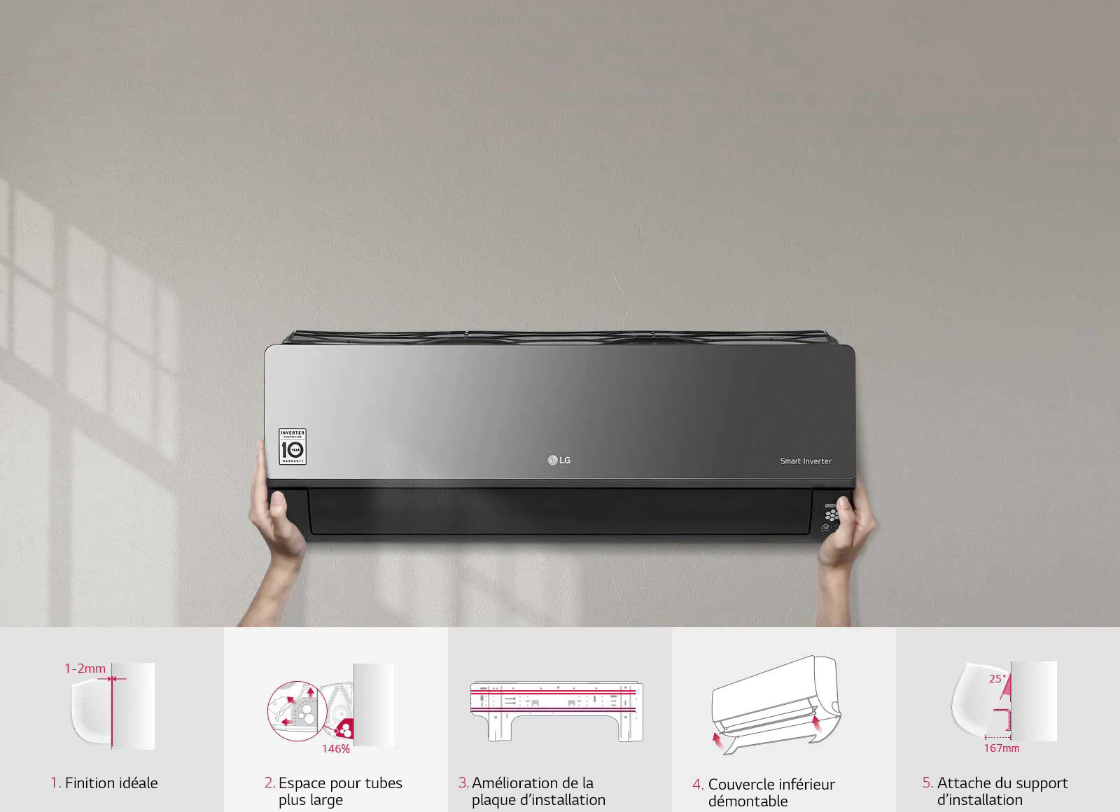 Installation rapide et simple