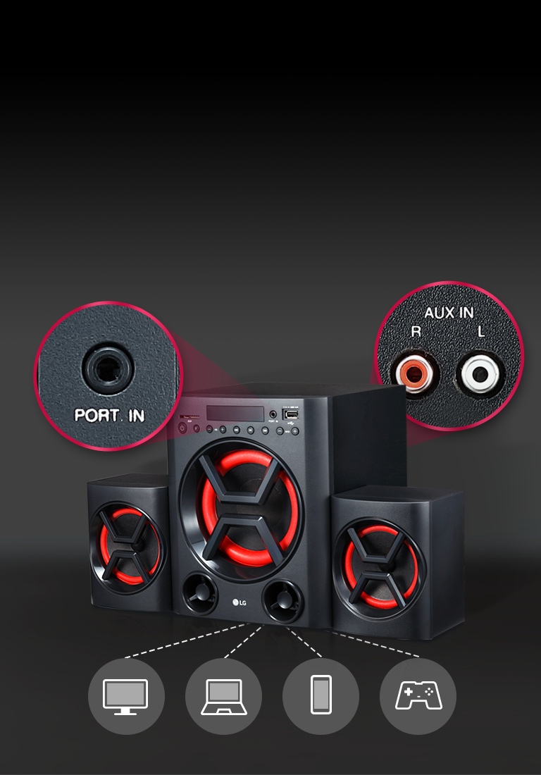 Port. Entrée / Entrée Aux