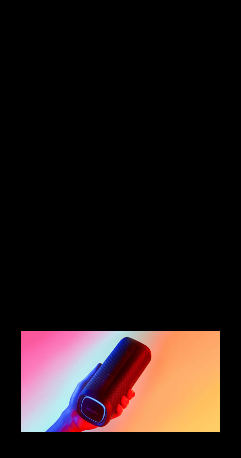 Une image du XBOOM en main.