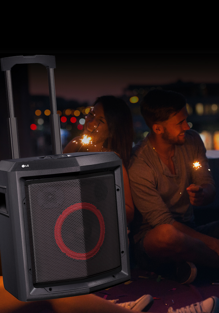 LG Mini Audio 50 W, Créateur de karaoké, Batterie intégrée (15 heures