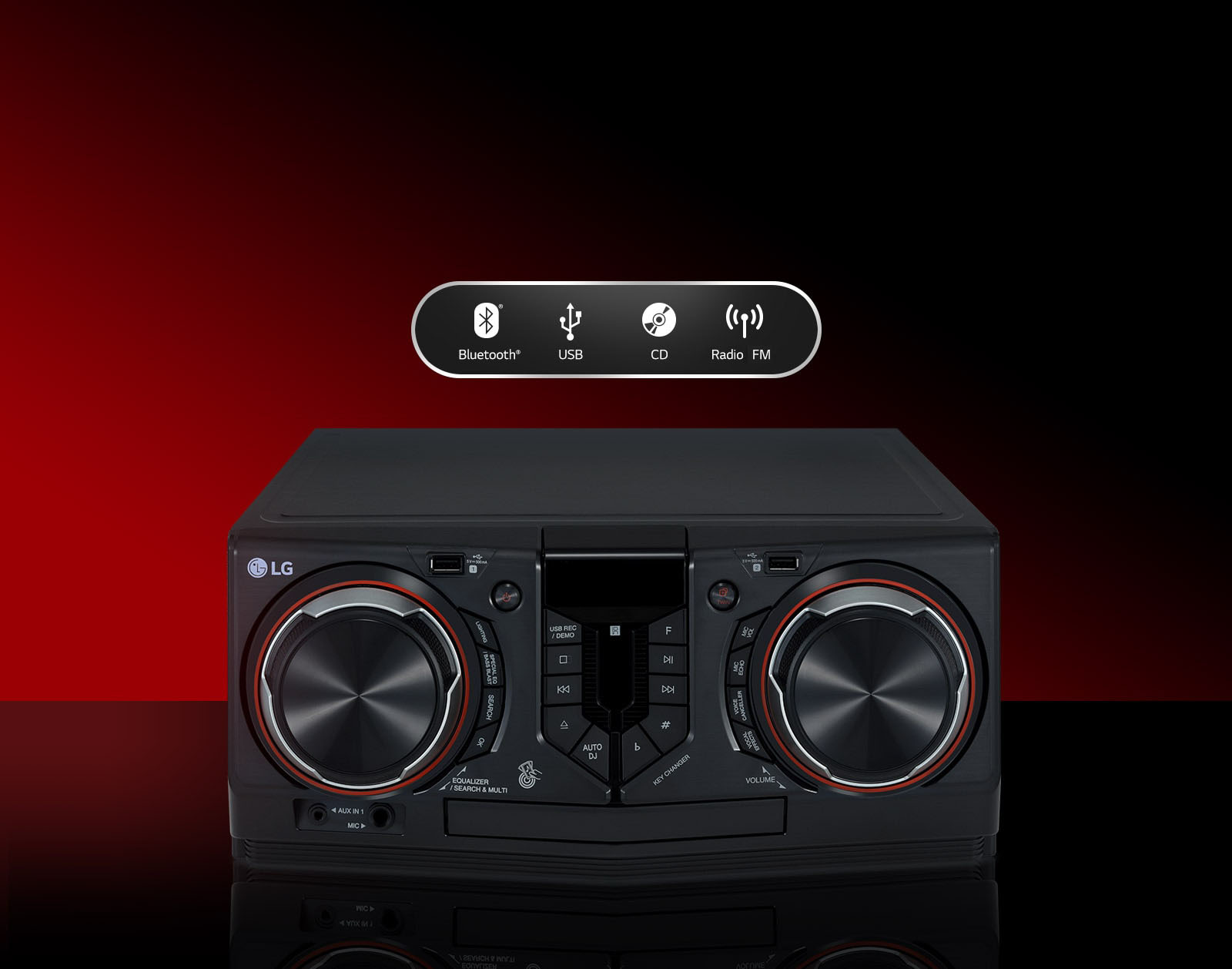 connectivite lg cl65 xboom