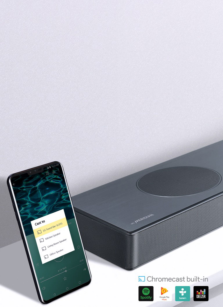 Fonctionne avec Google Chromecast™