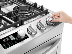 Commande avant inclinée