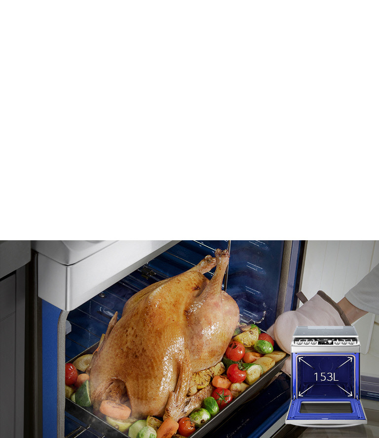 Cuisinez des plats de toute taille