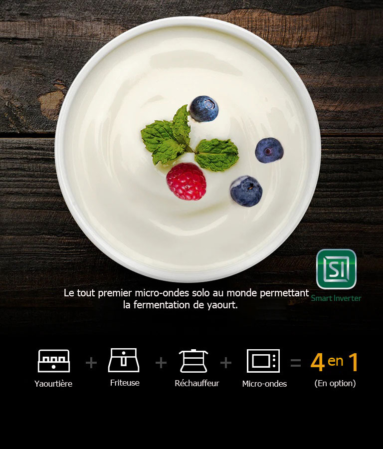 De nombreux types de cuisson disponibles