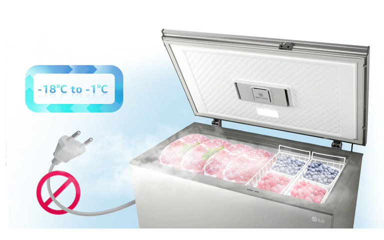 Maintien de la température pendant 5 jours (-18 ℃ à -1 ℃)