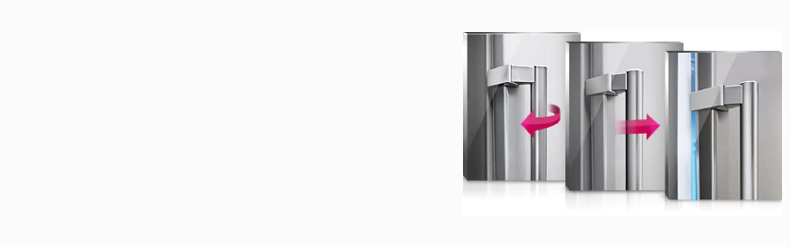 Poignée à ouverture facile