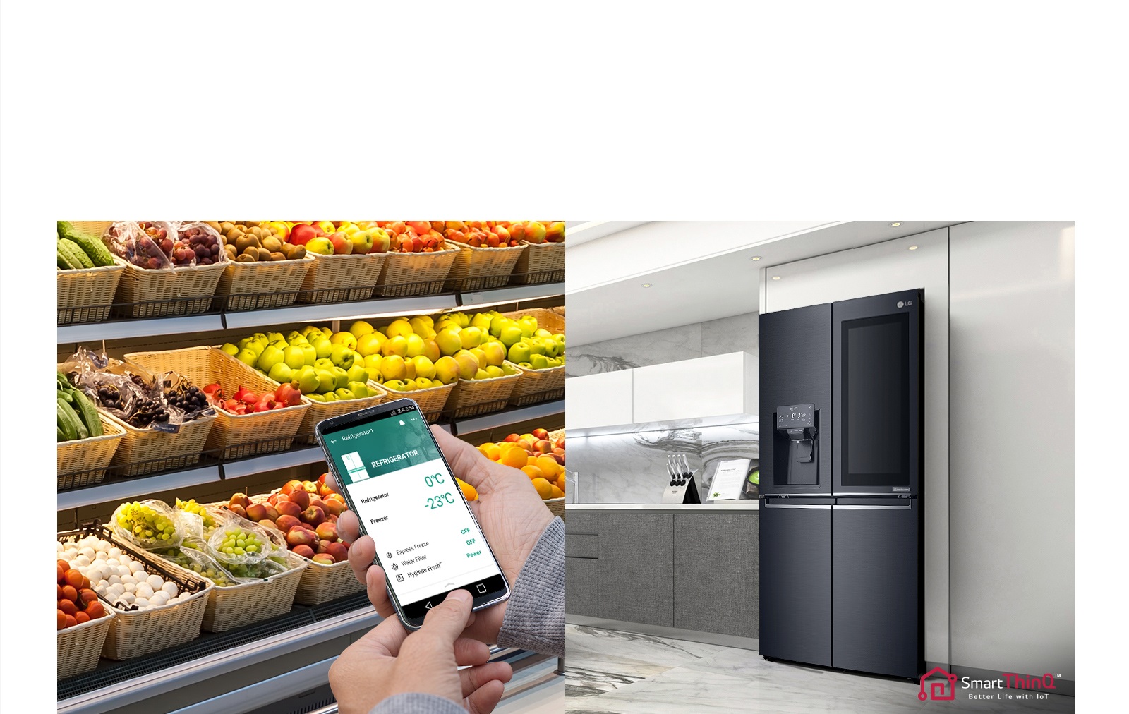 Réglage à distance de votre réfrigérateur 1