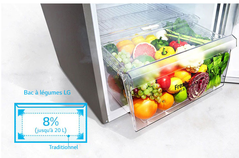 Grand bac à légumes