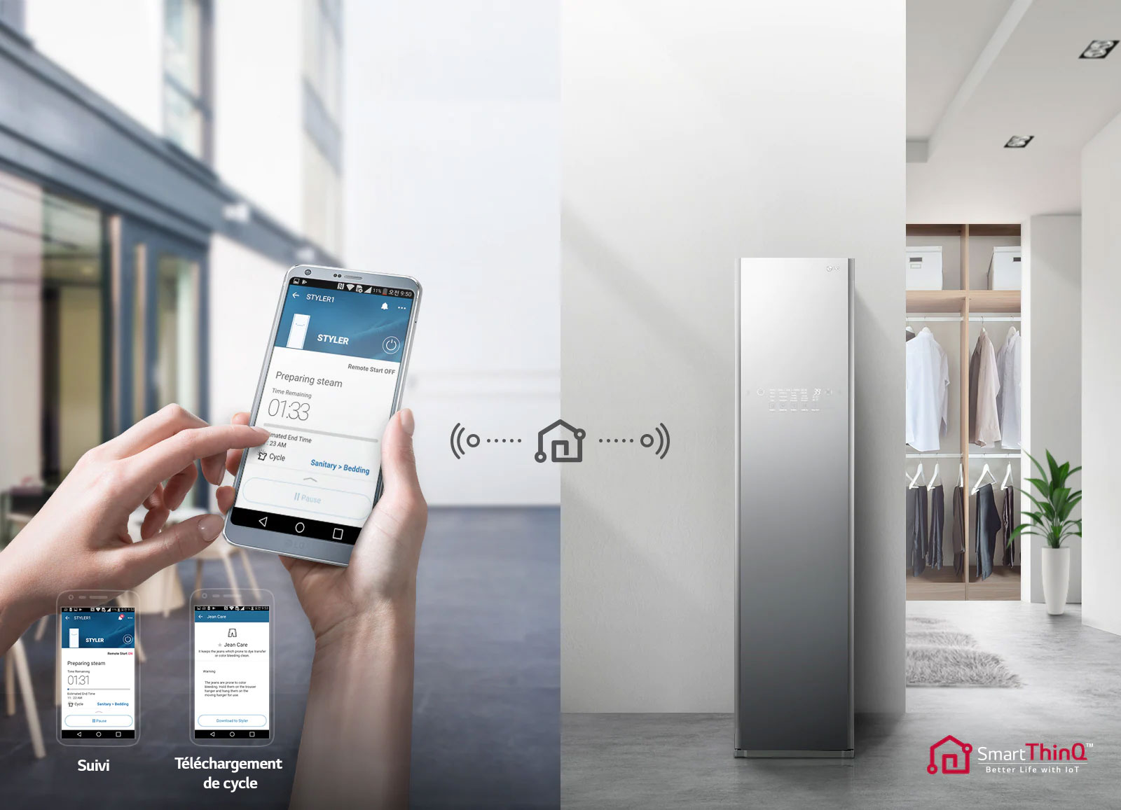 Plus intelligent et pratique grâce au WiFi