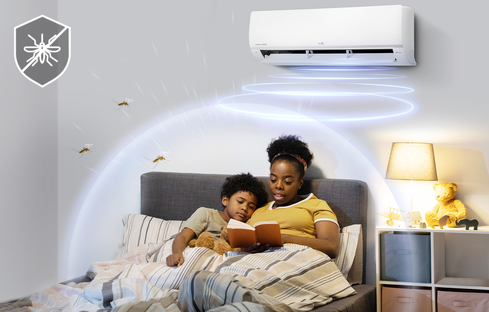 Sommeil profond. Sommeil sain.