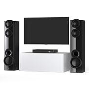 LG MR7 | Système de haut-parleurs à double colonne avec un son de 1&nbsp;000&nbsp;W, Vue d’ensemble avant, MR7, thumbnail 6