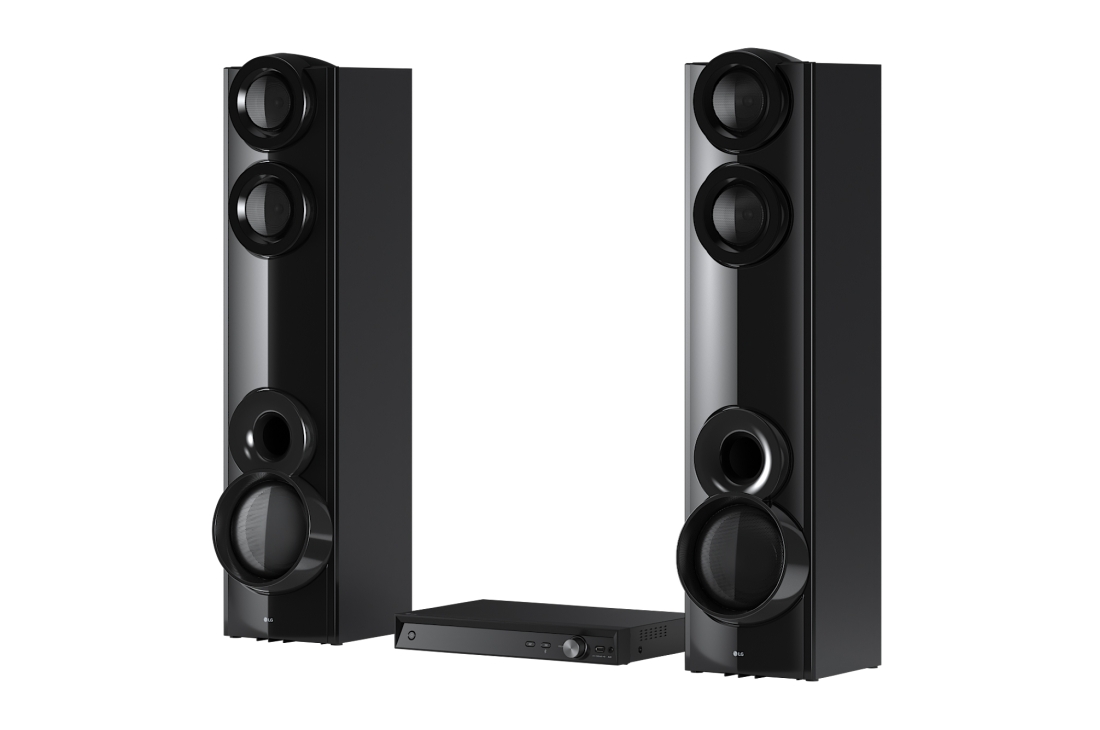 LG MR7 | Système de haut-parleurs à double colonne avec un son de 1&nbsp;000&nbsp;W, Angle avant 3/4, MR7, thumbnail 2