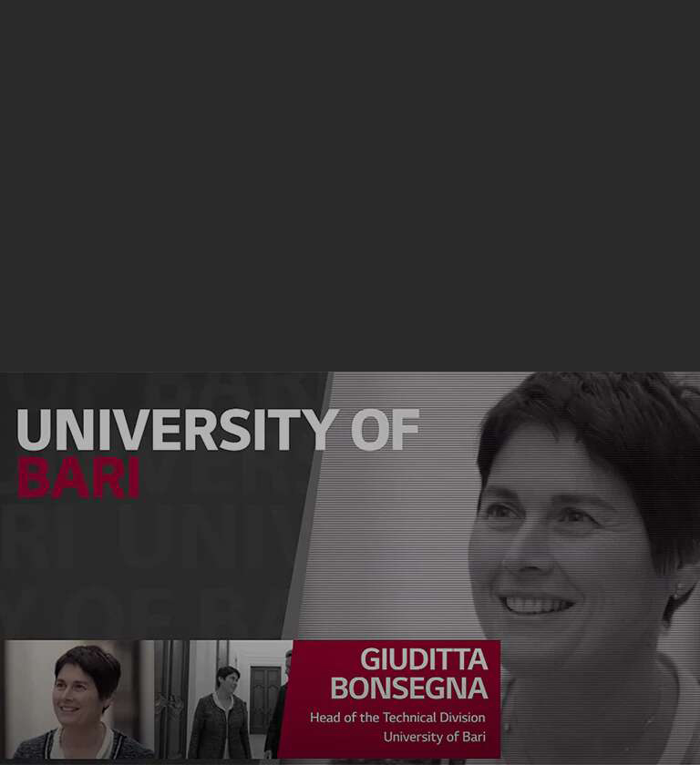  LG | Close | LG Business Solutions | LG Business Solutions | Bari University in Italy | Multi V 5 in the building | A lecture room in a building and Lobby | H-A-HVACBlog-Case-Study-Education_VRF-Chiller-Africa-2023_D06 | H-A-HVACBlog-Case-Study-Education_VRF-Chille.