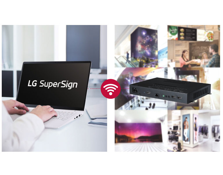 Compatibilité avec les solutions LG SuperSign